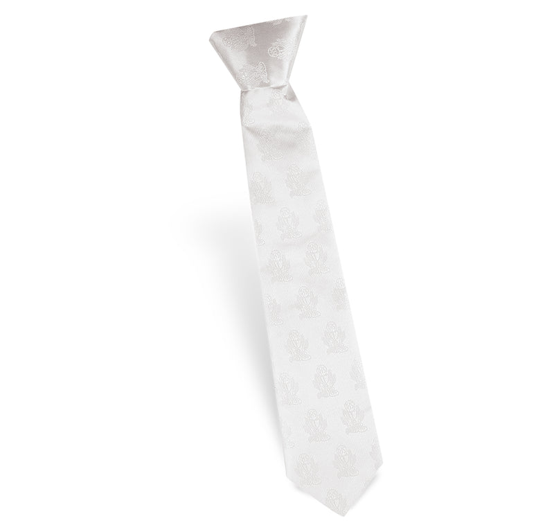 Satin First Communion Clip-on Tie
