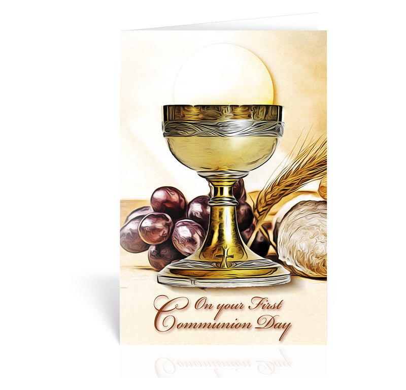 Chalice Communion Card