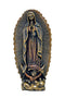 Our Lady of Guadalupe Statue - Bronze - 9.5"