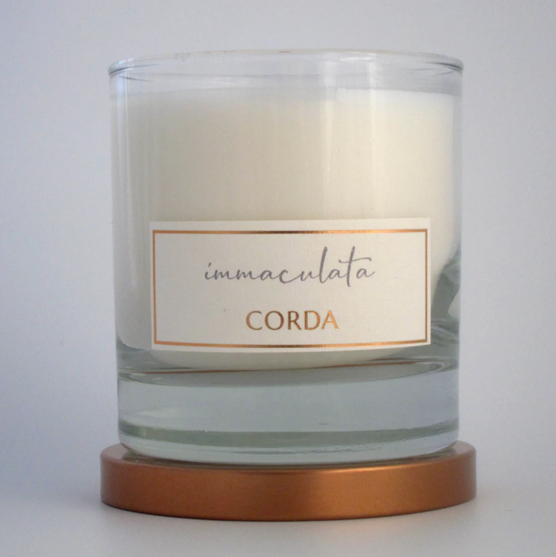 Mary the Immaculate Conception | Soy Free + Fragrance Free Candle